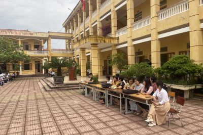 PHỔ BIẾN AN TOÀN GIAO THÔNG TẠI TRƯỜNG THCS TRỰC ĐẠO Năm học 2025 -2026